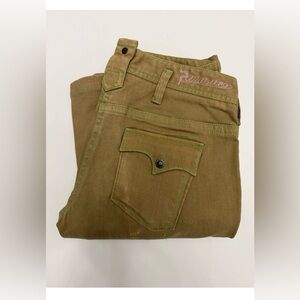 New Vintage Parasuco Jeans Women Middle Rise Pant Straight Denim Size 7